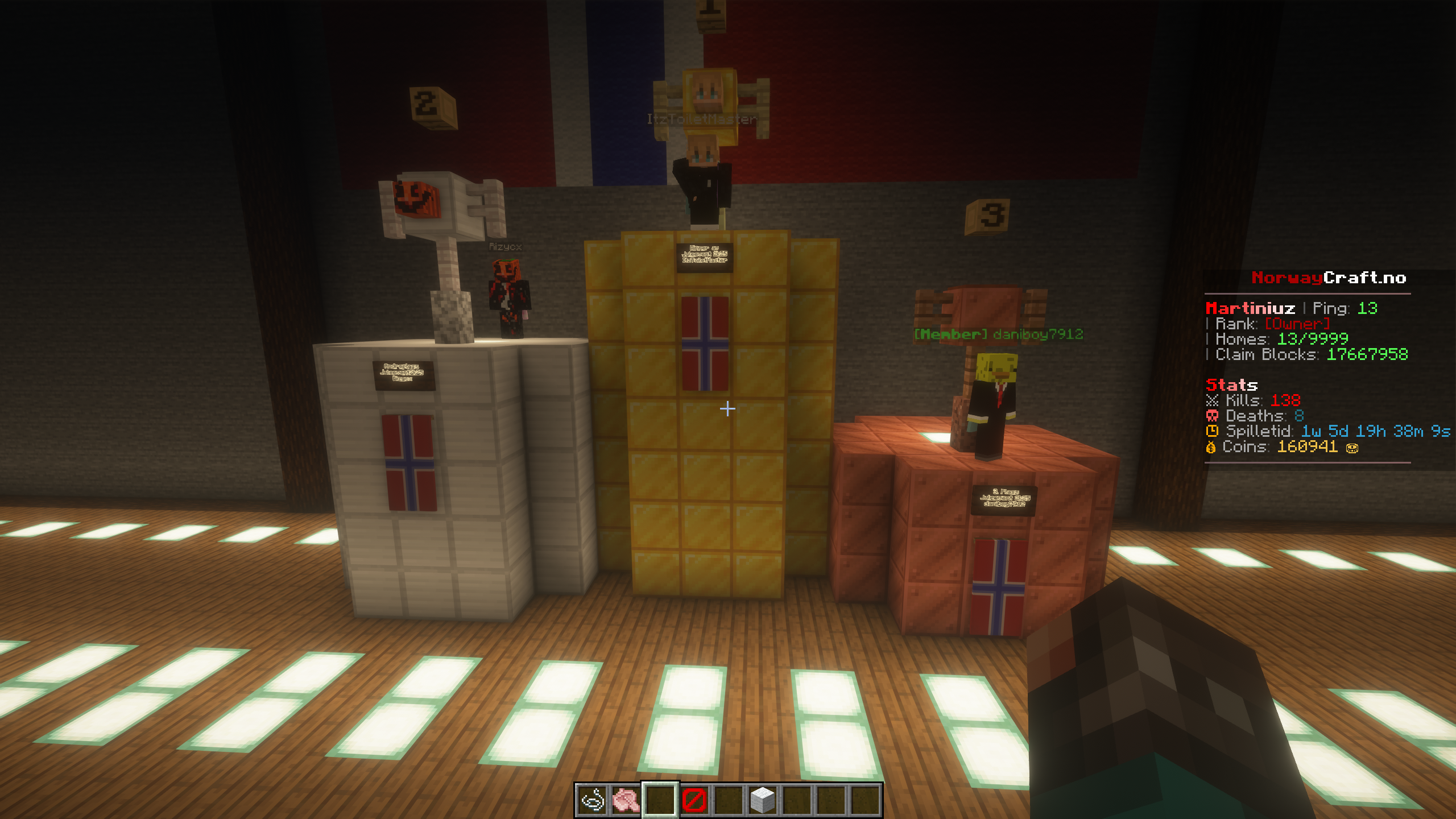 Vinnerene av parkour konkurranse