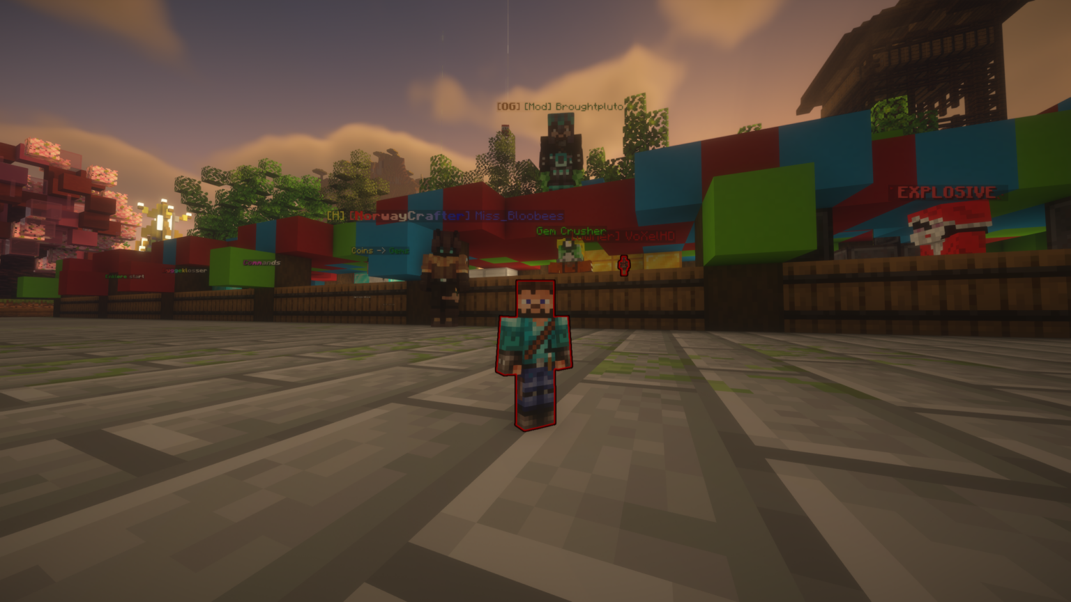 The new admin shop!